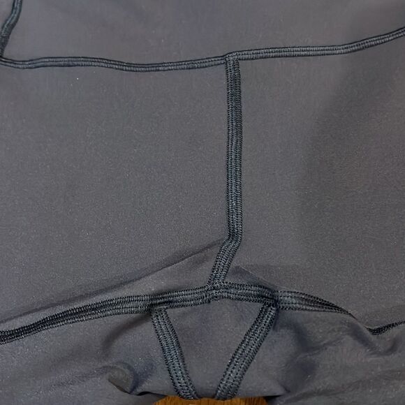 Lululemon Colour Me Quick 7/8 Tights 25" Blue High Rise Laser Cut Run Leggings 4 - Picture 5 of 11